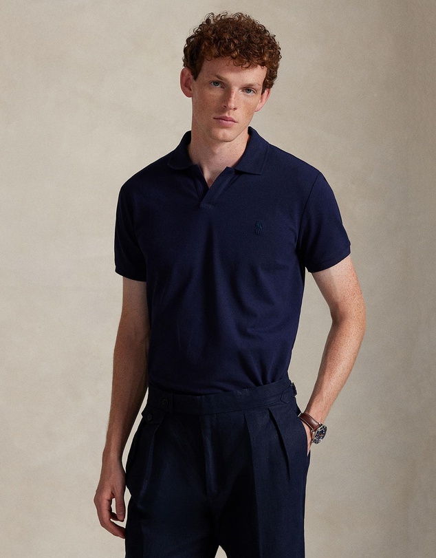 Polo Ralph Lauren - Custom Slim Fit Stretch Mesh Polo Shirt - ICONIC EXCLUSIVE