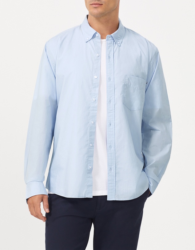 Van Heusen - Washed Poplin Casual Shirt