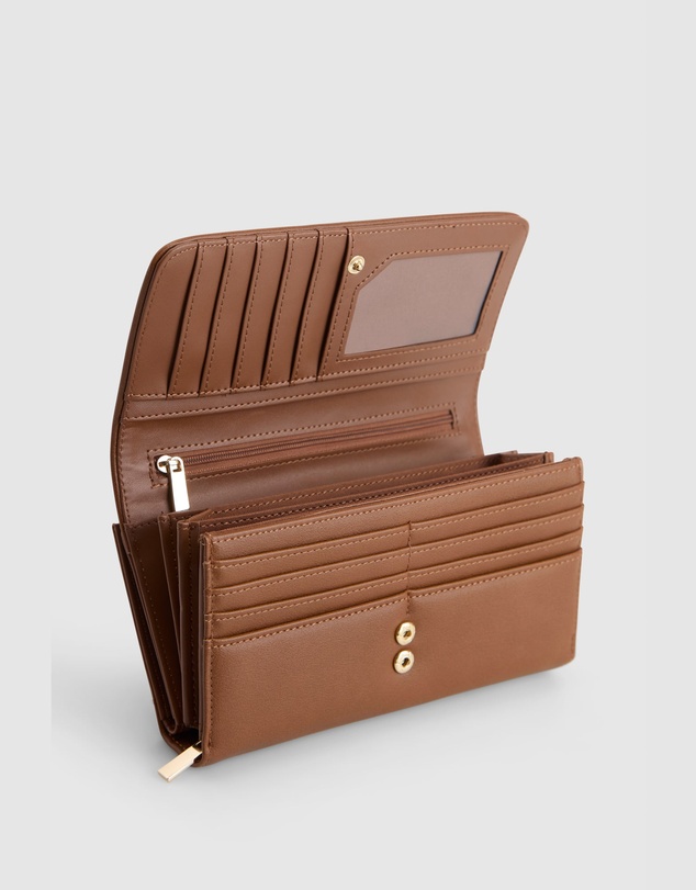 Laura Jones - Embossed Large Clutch Wallet