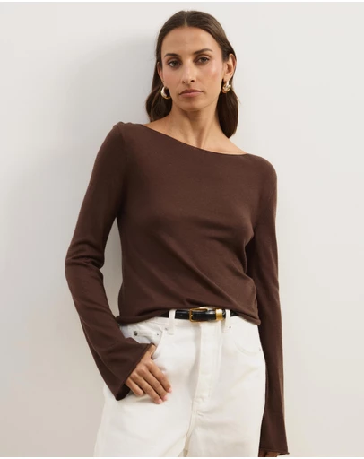 Atmos&Here - Bella Fine Knit Top