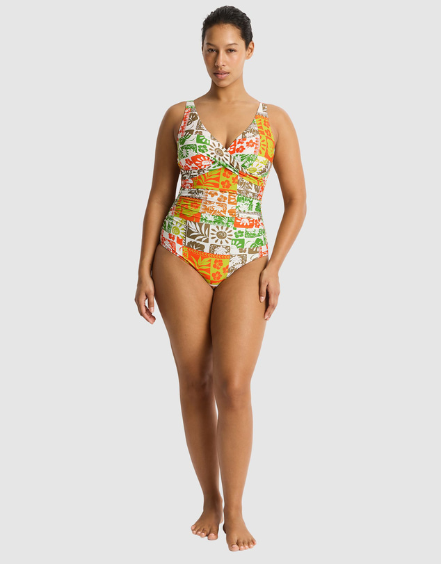 Sea Level Australia - Tavana Cross Front Multifit One Piece