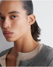 COS - Long-Sleeved Henley Top