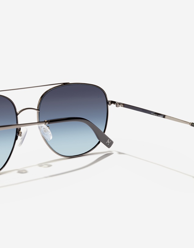 Hawkers Co - HAWKERS - Gun Metal Blue Denim SWAG  Sunglasses for Men and Women UV400
