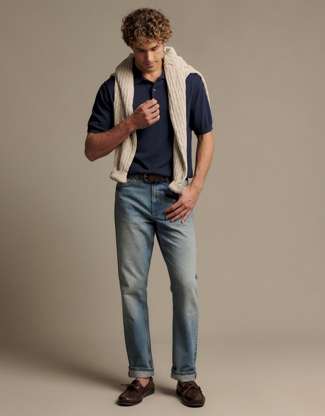 R.M.Williams - Percy Cotton SS Knit Polo