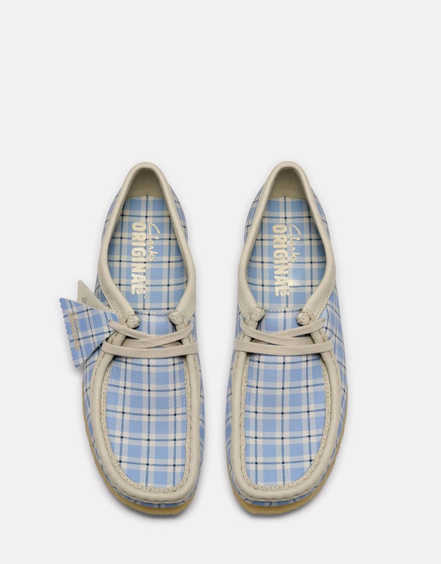Clarks Originals - Wallabee (W) Blue Check