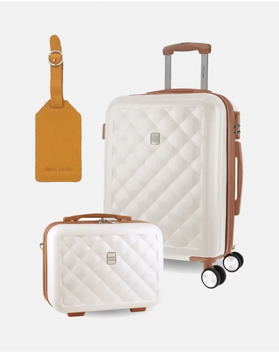 Pierre Cardin - Pierre Cardin Metro Cabin Hard Shell with Mini Beauty Case Set