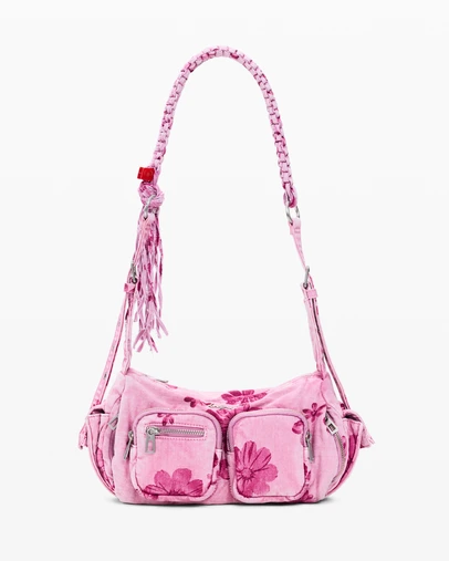 Desigual - Medium denim crossbody bag