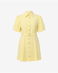 Forcast - Amera Utility Mini Belt Dress