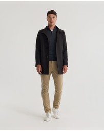 Oxford - Dunbar Herringbone Wool Coat