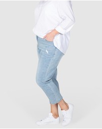 Love Your Wardrobe - Jordyn Washed Out Stretch Jeans