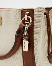 GUESS - Karnilla Girlfriend Satchel Canvas
