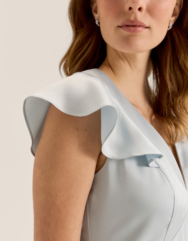Review - Montreal Flounce Sleeve Dress