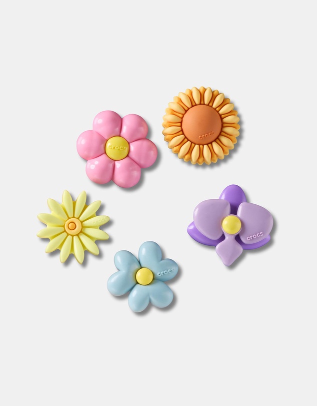 Crocs - Puffy Flowers 5 Pack