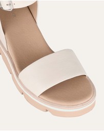 Jo Mercer - Katie Mid Heel Wedge Sandals