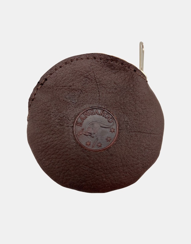 Jacaru - Jacaru 5535 Coin Purse Round, Kangaroo Leather