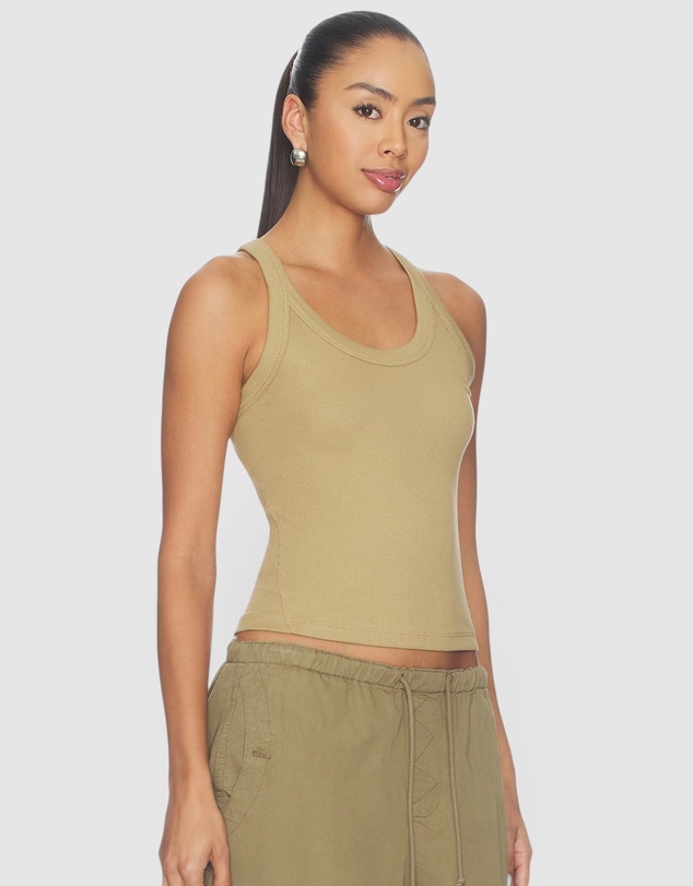 rag & bone - The Essential Rib Wide String Tank Top