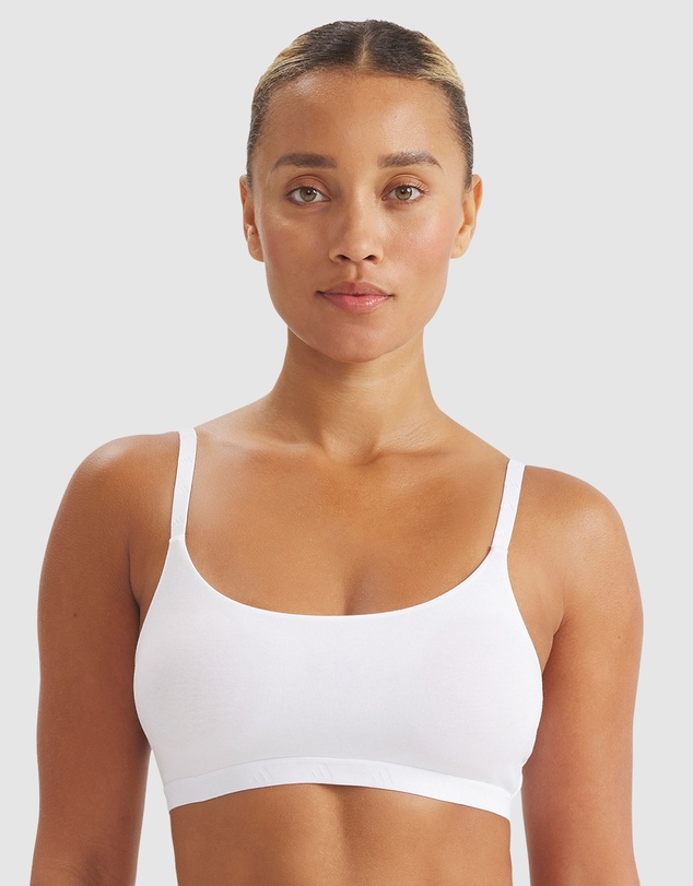 adidas Sportswear - Active Essentials Wirefree Cotton Scoop Bralette