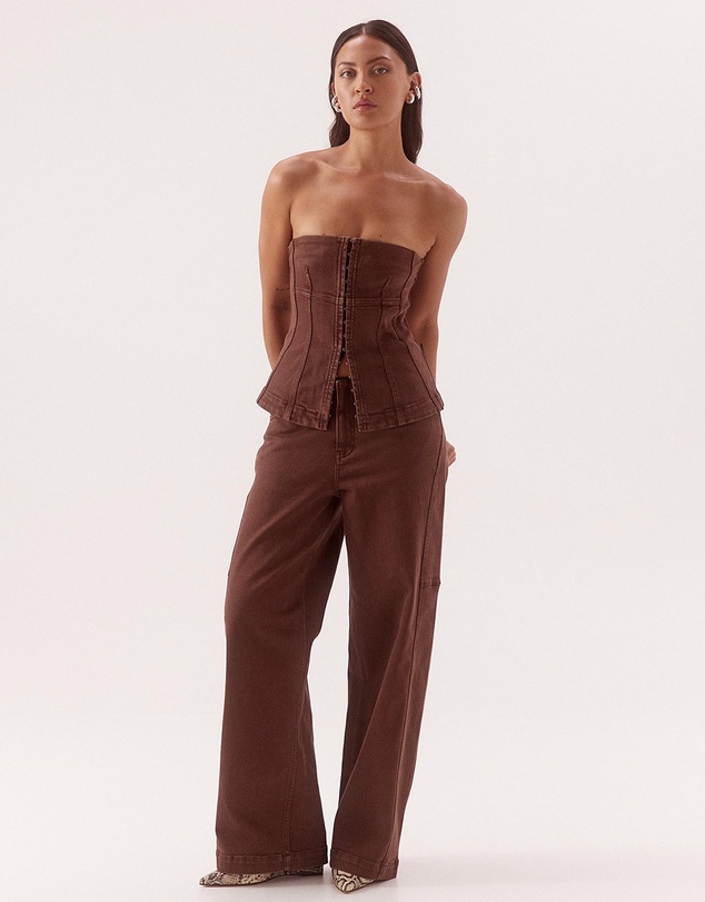 SOVERE - Dakota Denim Bodice