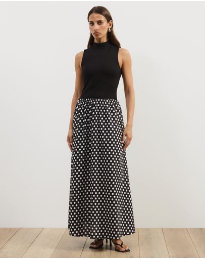 Black Polkadot