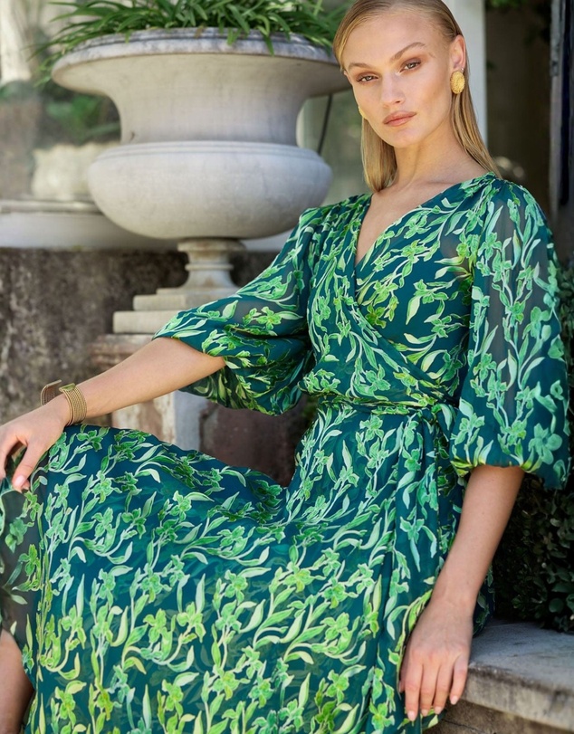 SACHA DRAKE - Orchid Wrap Dress