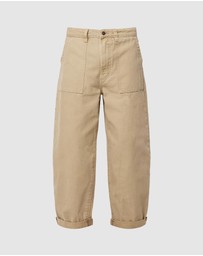 Rolla's - Ezy Barrel Work Canvas Roll Jeans