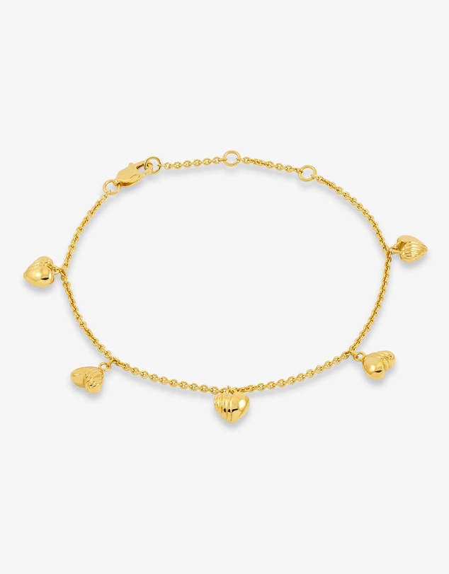 Rachel Jackson - Untamed Deco Hearts Bracelet
