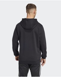 adidas Performance - All Blacks Logo Hoodie Mens