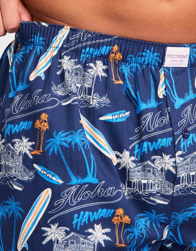 Mitch Dowd - Mitchdowd Surf 1968 Cotton Boxer Shorts 3 Pack