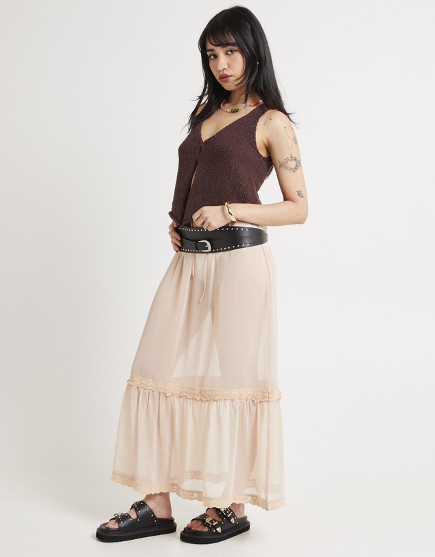 Subtitled - Bel Boucle Vest Top