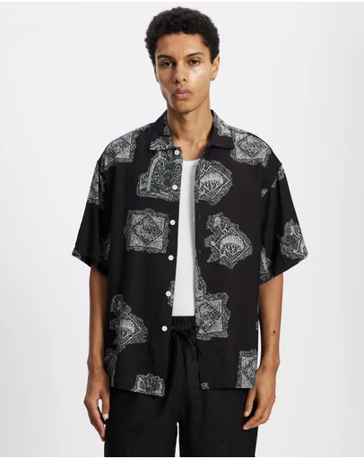 Jack & Jones - Gramercy All Over Print Resort Shirt