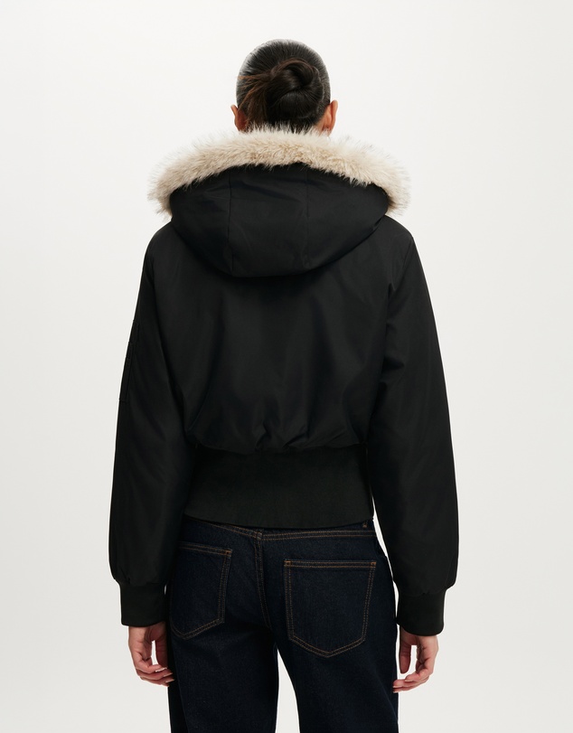 Cotton On - Remi Hooded Bomber Jacket