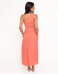 Petal & Pup - Corinne Maxi Dress - Coral