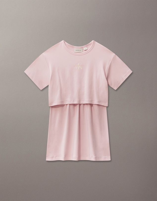 Calvin Klein Jeans - Girls Layered T-Shirt Dress