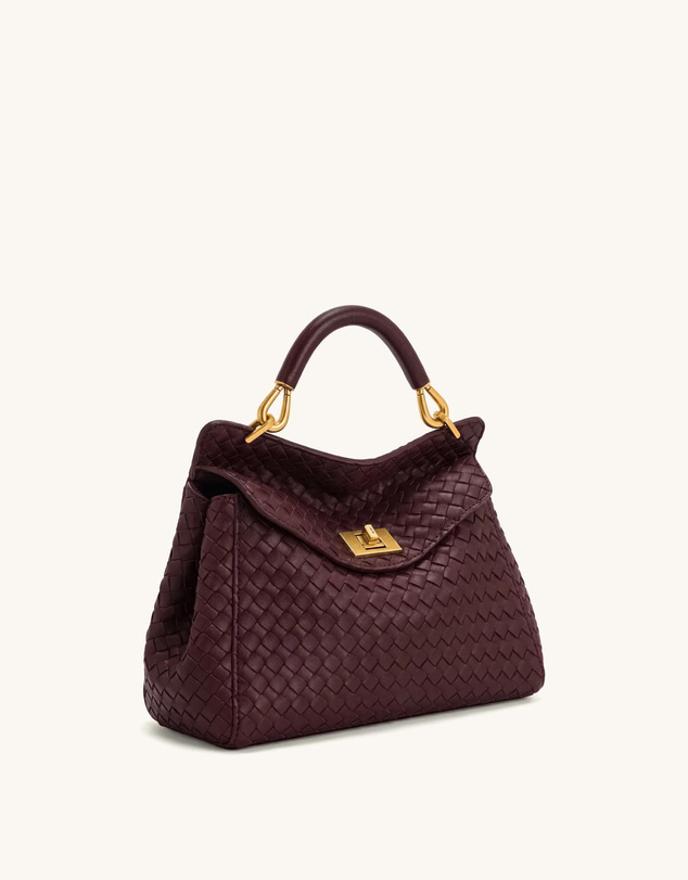 JW PEI - Lucia Classic Woven Top Handle Bag