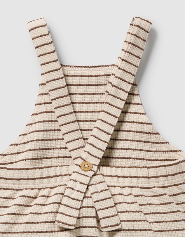 Wilson & Frenchy - Organic Waffle Overalls - Babies