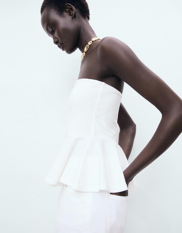 M.N.G - Peplum Top