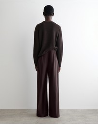 COS - Satin Wide-Leg Trousers