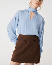 Forcast - Sienna Pussybow Blouse