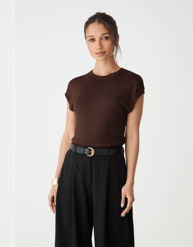 Forcast - Saskia Lurex Knit Top