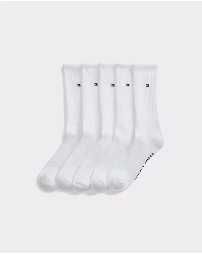 Tommy Hilfiger - 5-Pack Athletic Crew Socks