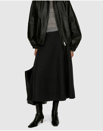 ARKET - Full Circle Wool Skirt