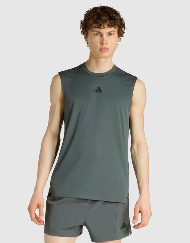 adidas Performance - D4T Primelift 3 Stripes Tank