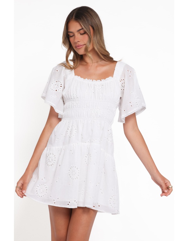 Petal & Pup - Tierney Mini Dress - White