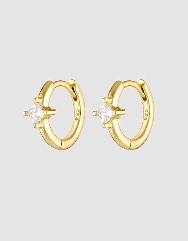 HOUSE OF SLANI - Cleo Gem Hoops