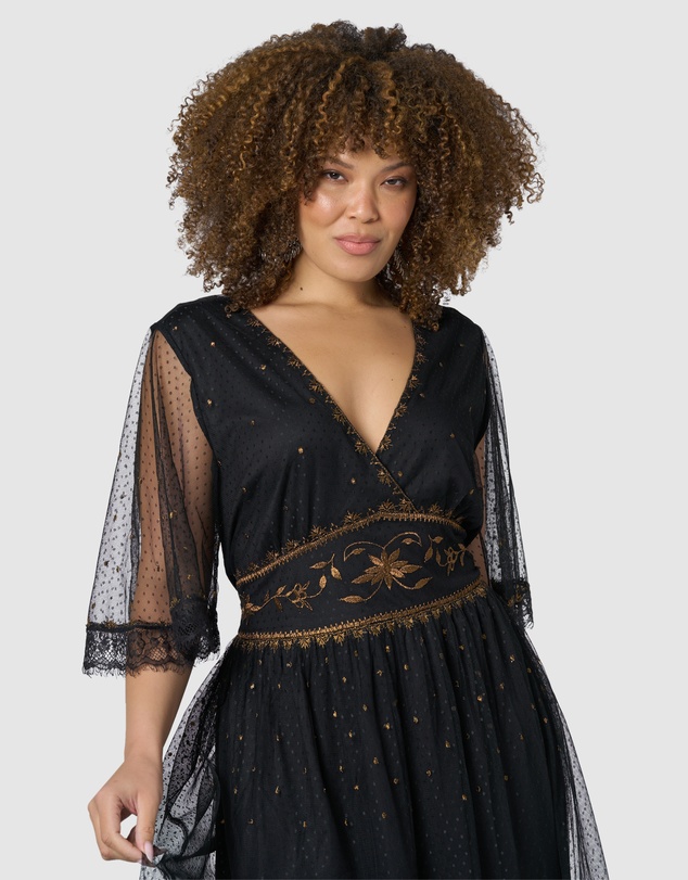 The Poetic Gypsy - Moon Rising Midi Dress