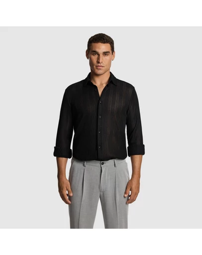 yd. - Enrique Textured Shirt