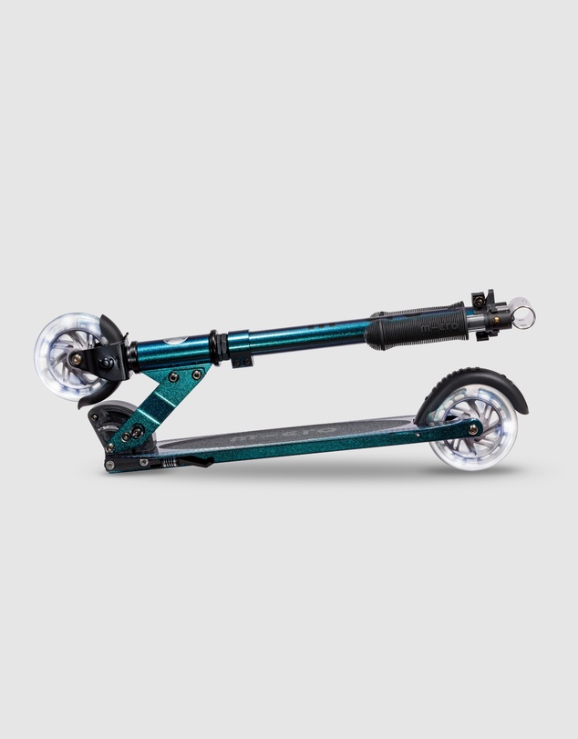 Micro Scooters - Micro Sprite 2 Wheel Folding Scooter Pearl with LED wheels