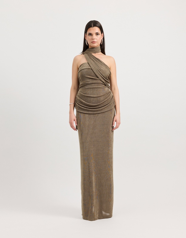 TOJHA - IESHA DRESS - MOSS