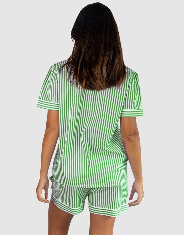 Sant And Abel - Women’s Braddock Green Short PJ Set