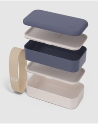 Monbento - Monbento MB Original Bento Box - Blue Natural